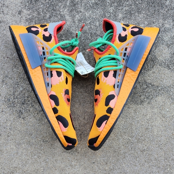 Adidas Human Race NMD Pharrell Animal Print "Spot" Mens Size 10 - Picture 3 of 7